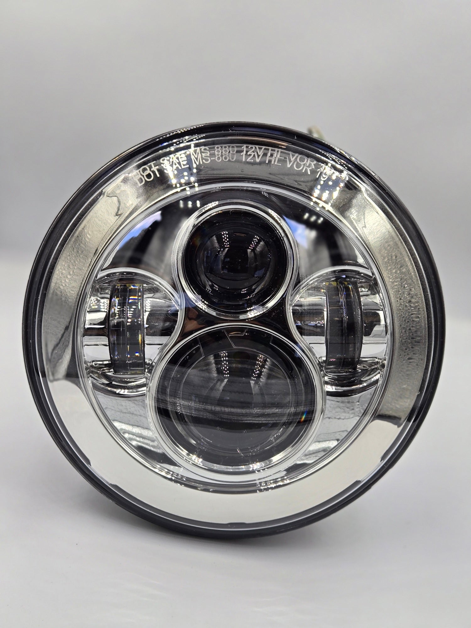 7" DOT Compliant Motorcycle/Jeep LED Headlight, 10-20213 & 10-20214