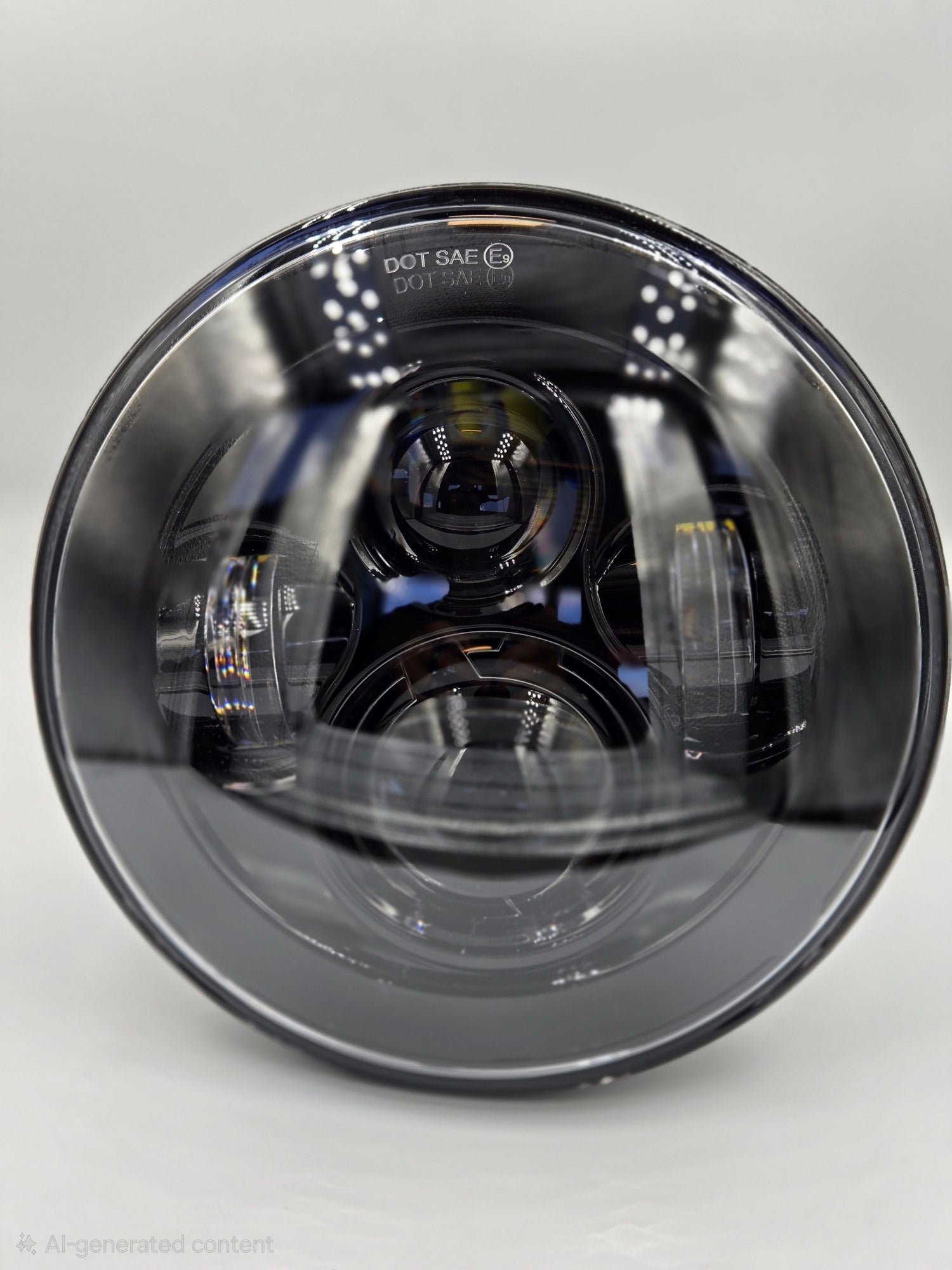 7" DOT Compliant Motorcycle/Jeep LED Headlight, 10-20213 & 10-20214
