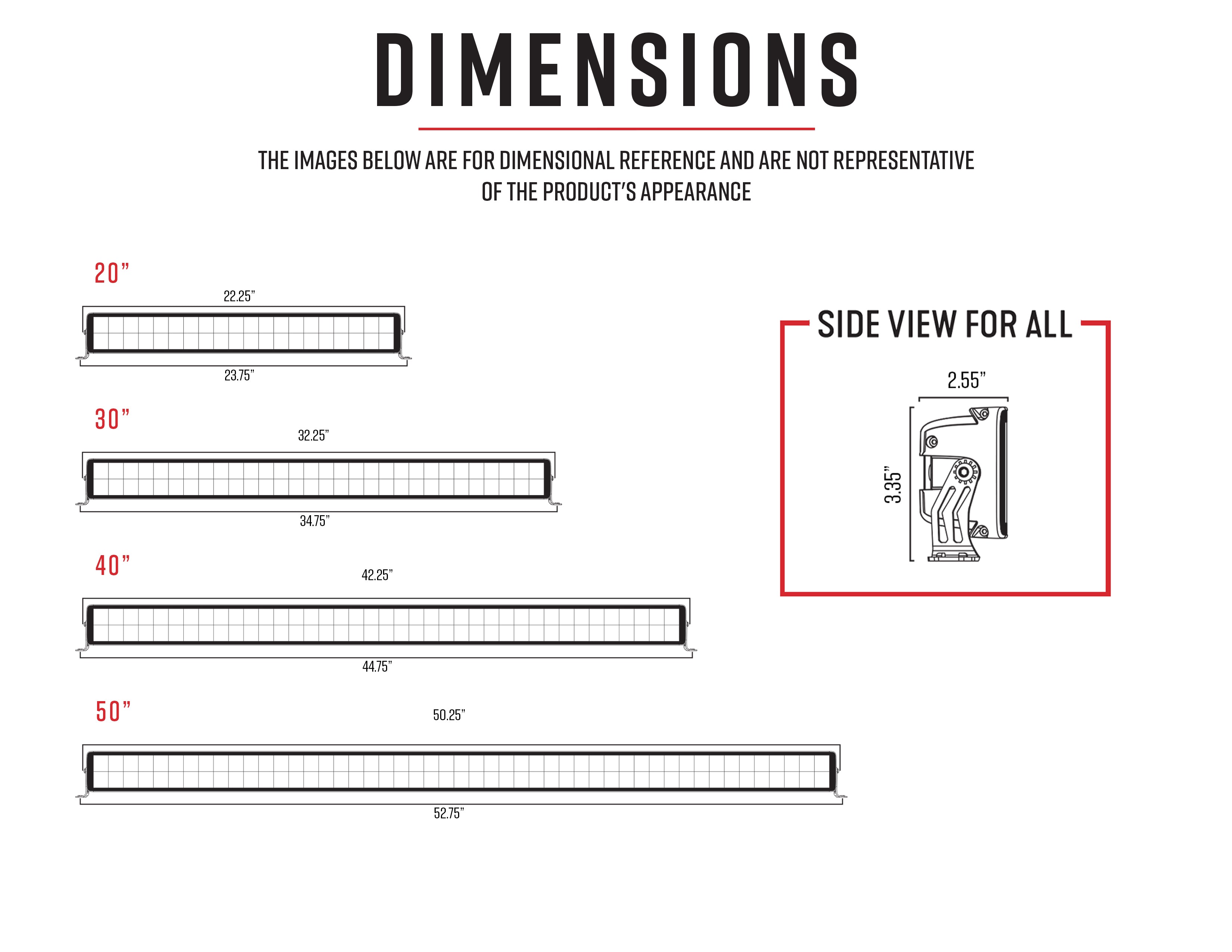 Curved Hi-Lux 2.0 - Dual Row 20" Light Bar, 10-10160