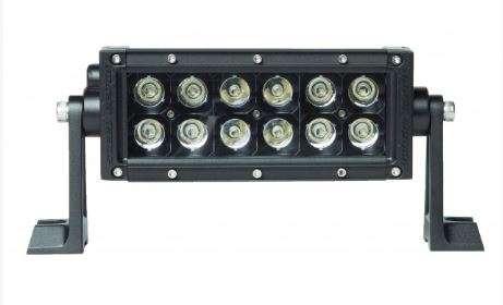 6" Dual Row LED Light Bar - DRC6, 10-10024 & 10-10036