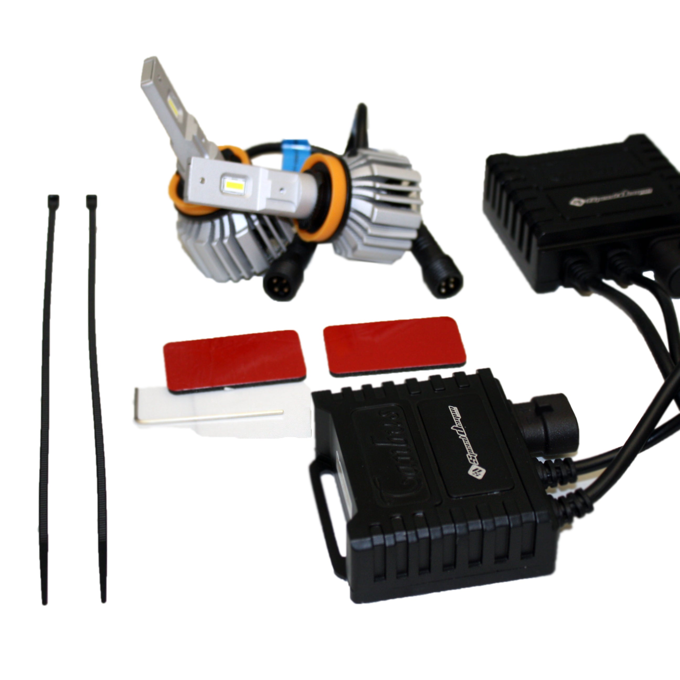 H8 Replacement LED Headlight Bulbs 7000 Lumens, 10-20109