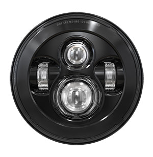 7" DOT Compliant Motorcycle/Jeep LED Headlight, 10-20213 & 10-20214