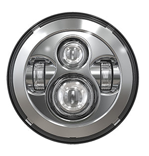 7" DOT Compliant Motorcycle/Jeep LED Headlight, 10-20213 & 10-20214