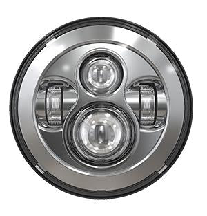 7" DOT Compliant Motorcycle/Jeep LED Headlight, 10-20213 & 10-20214