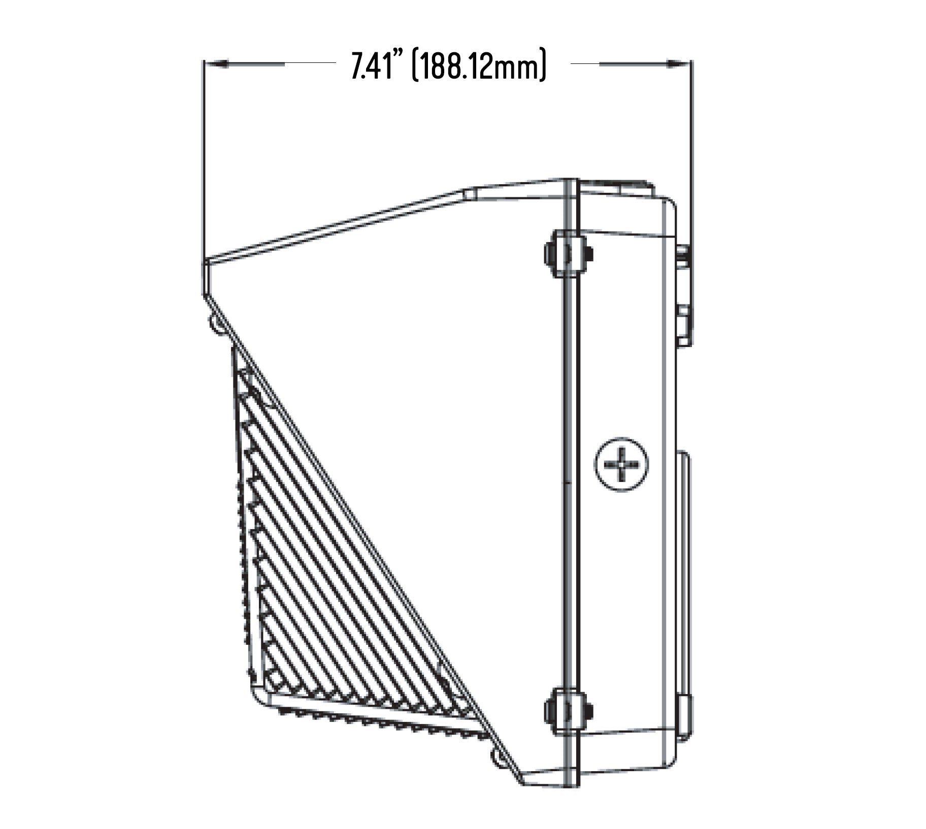 **SALE!! 70W LED Wall Pack Commercial Lighting, 15-4003