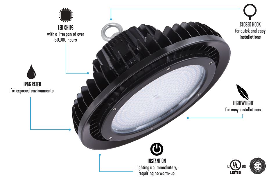 500W High Bay LED Light, 15-6008